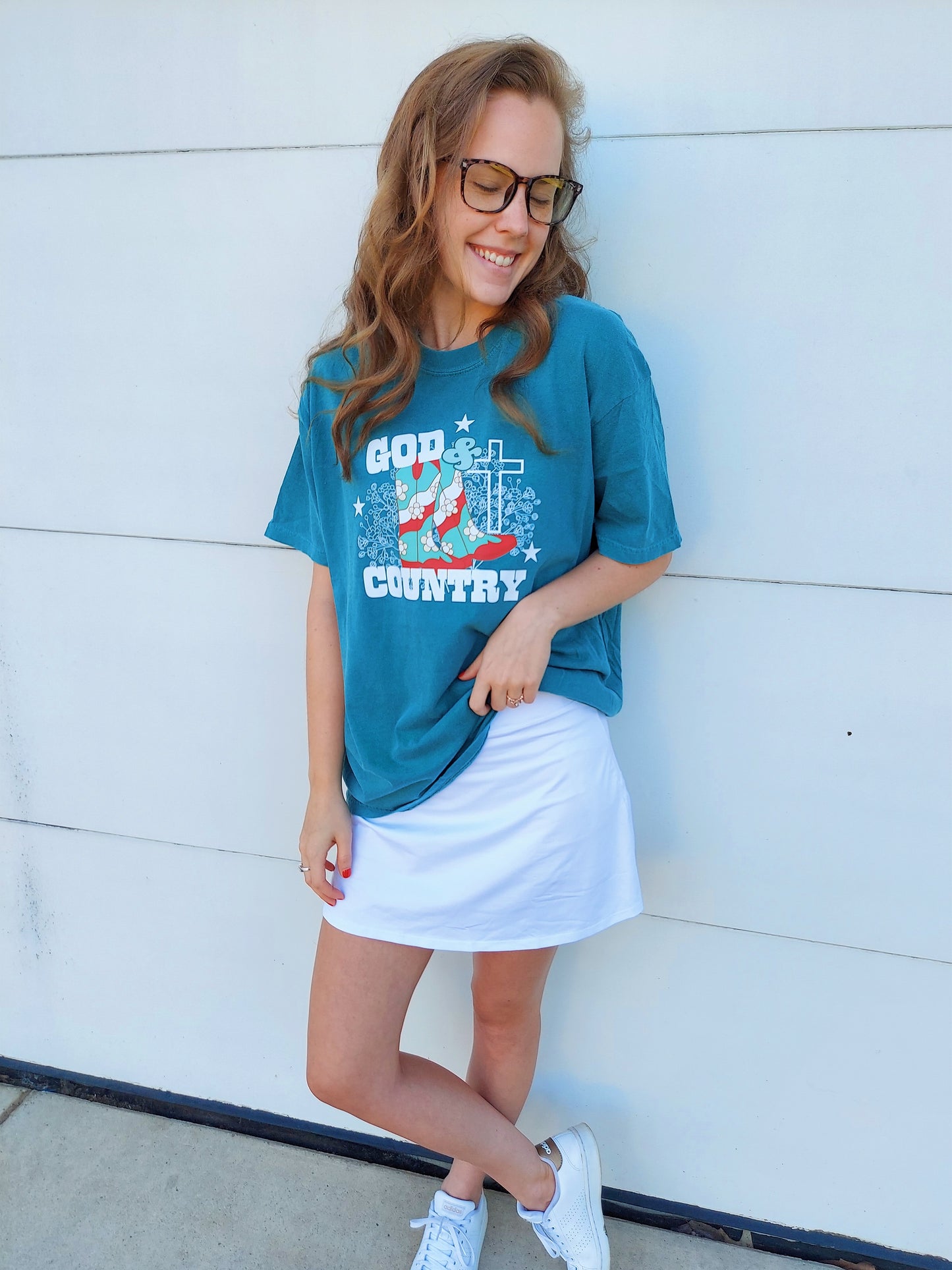 God & Country Tee / Green