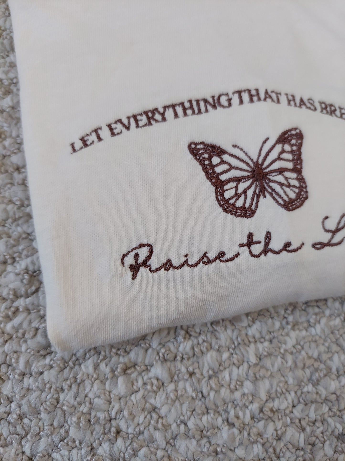 Oopsies! Let Everything That Has Breath Tee - Small