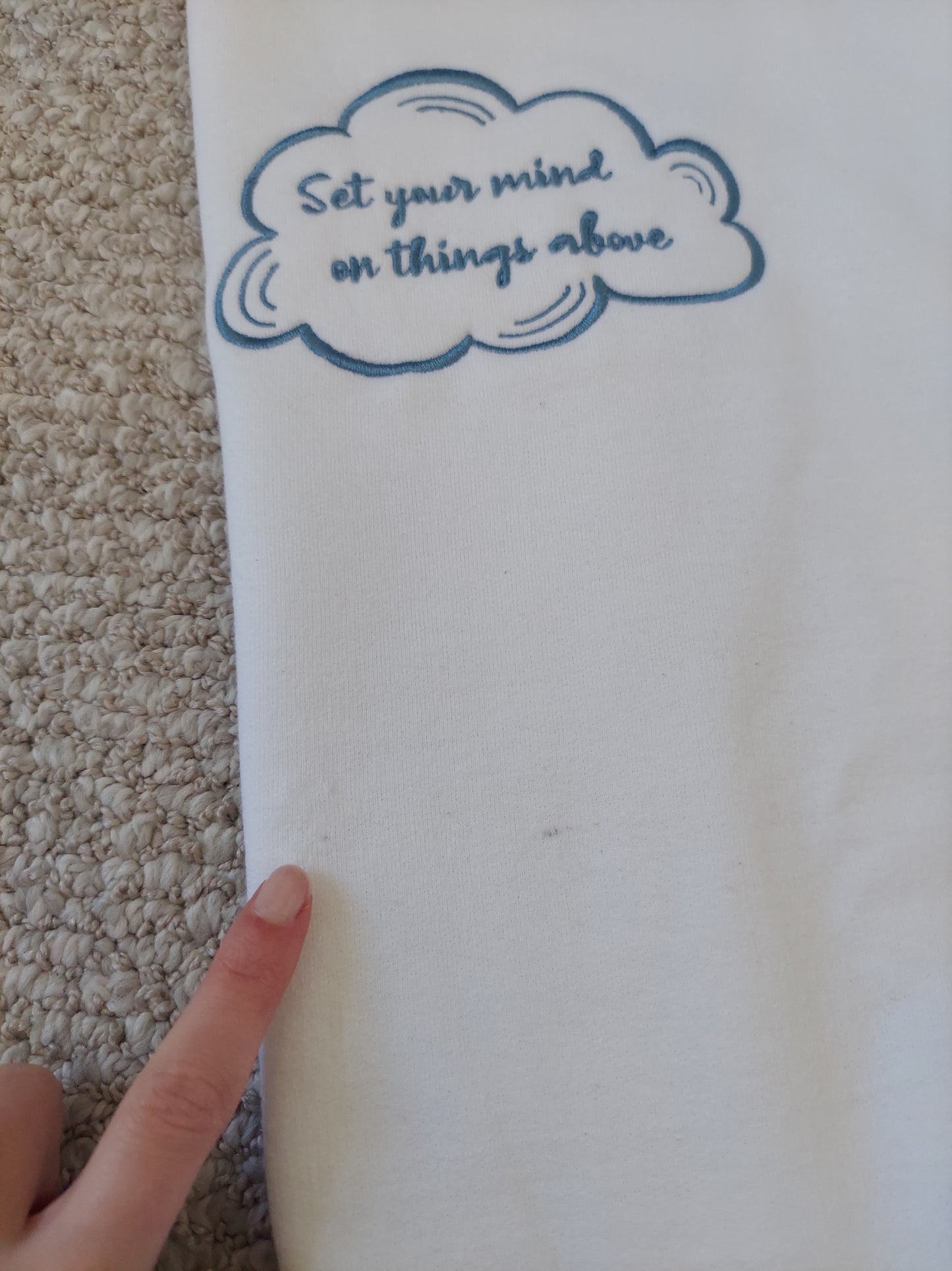 Oopsies! Set Your Mind On Things Above - Medium