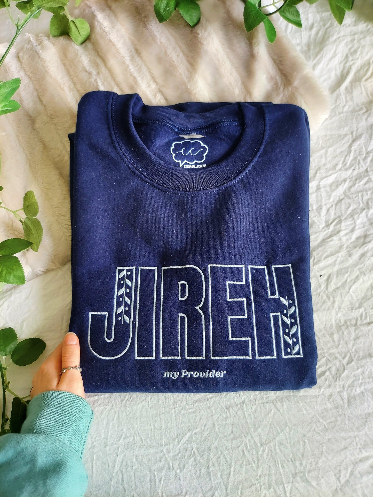 JIREH Embroidered Crew /