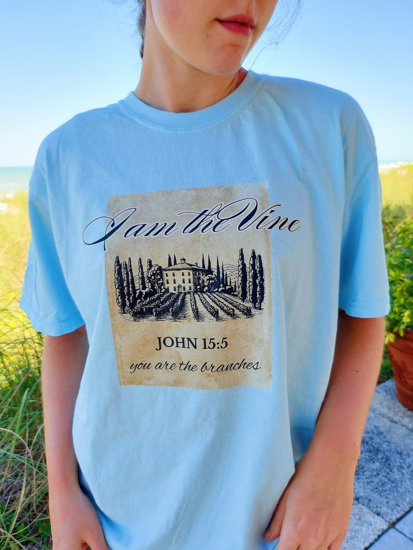 I am the Vine Tee / Blue