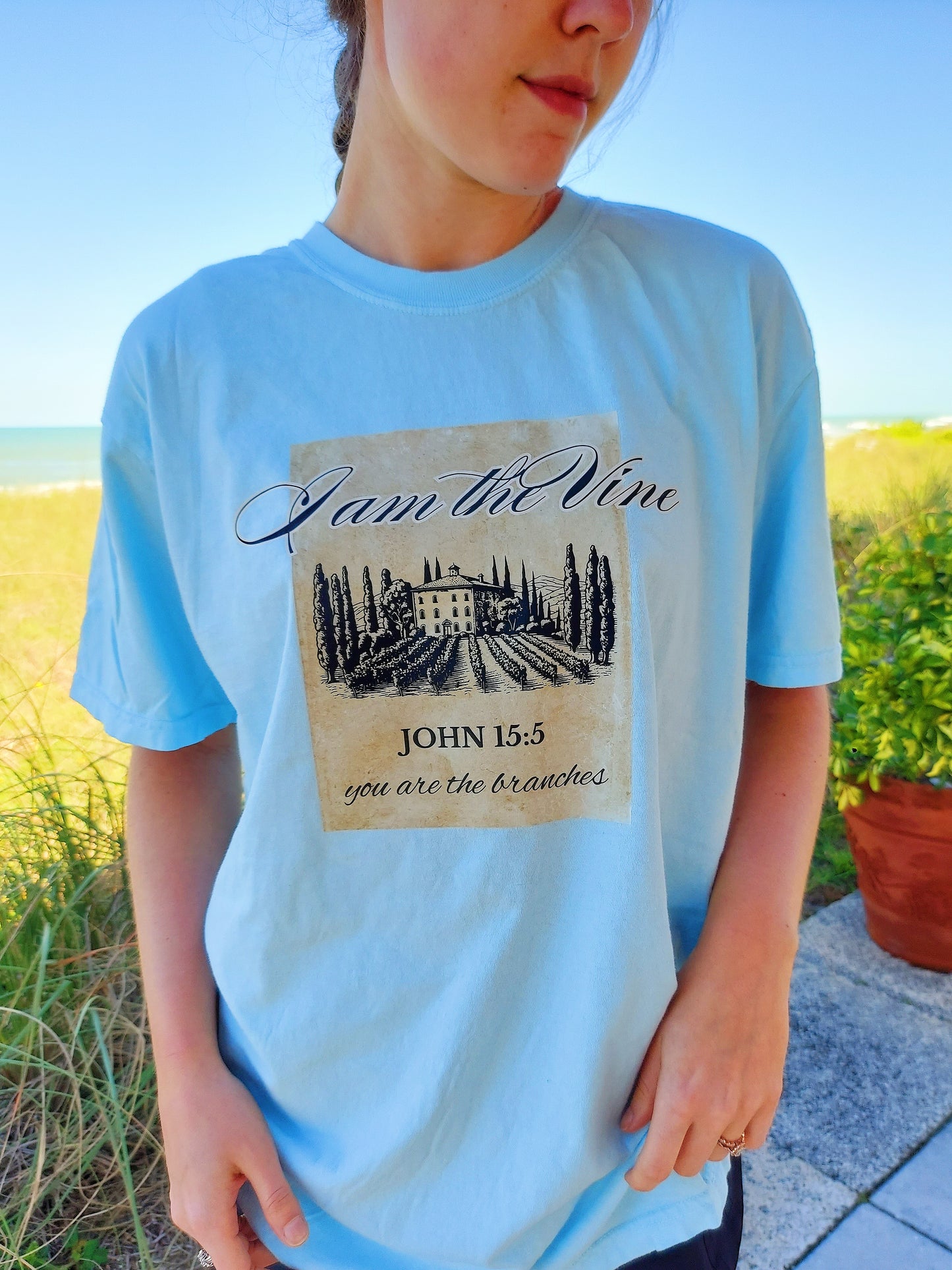 I am the Vine Tee / Blue