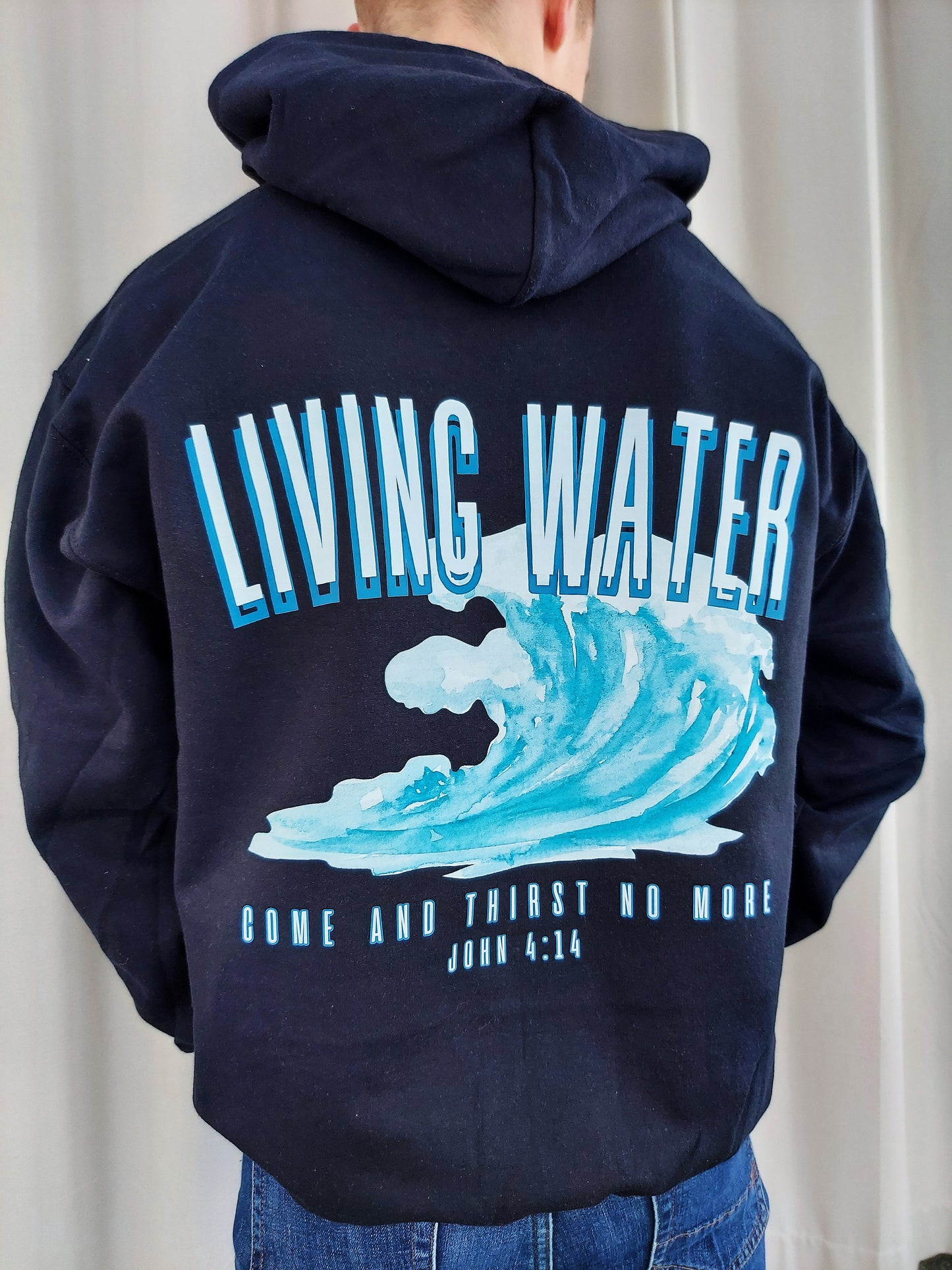 Living Water Hoodie / Black