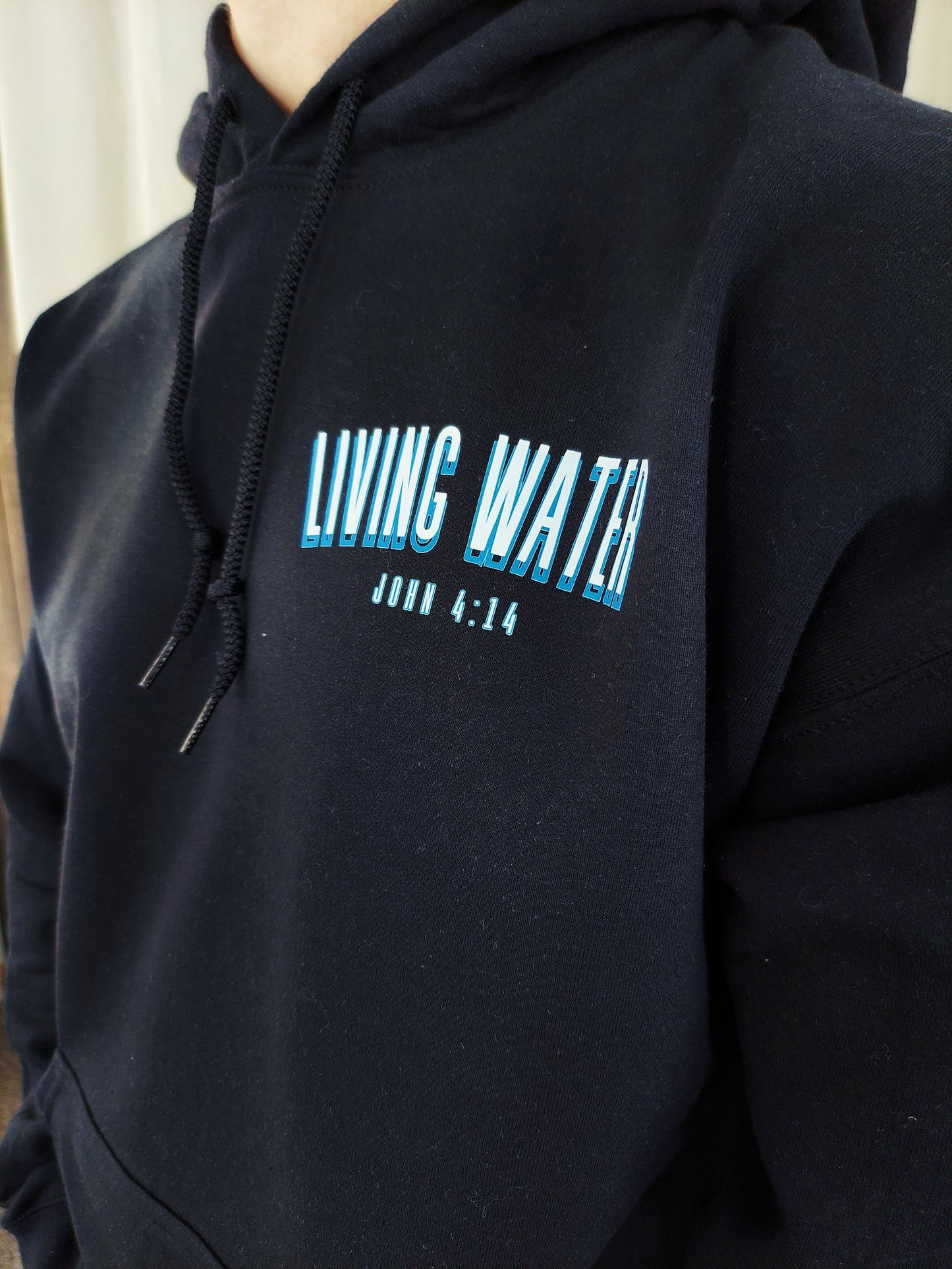 Living Water Hoodie / Black