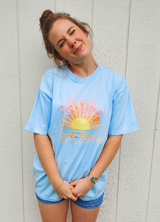 Salt+ Light Tee / Blue